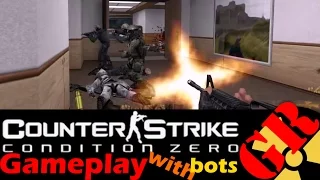 Counter-Strike: Condition Zero gameplay with Hard bots - Office - Terrorist