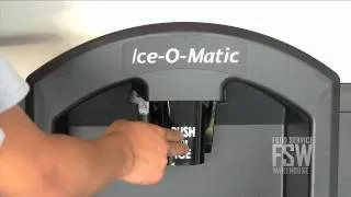 Ice-O-Matic (ICE0250FW CD40030) 333 Lb Full Size Cube Ice Machine w/ Hotel Dispenser