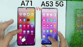Samsung A53 5G vs A71 | SPEED TEST | Basitali92