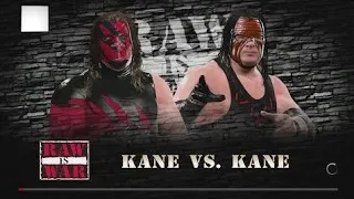 WWE KANE VS KANE FULL MATCH