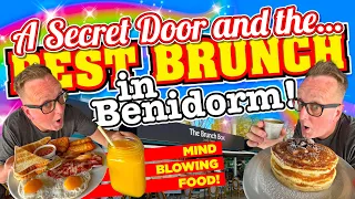 The BEST BRUNCH in BENIDORM. The FOOD here is MIND-BLOWING! PLUS I reveal Benidorm's SECRET DOOR!