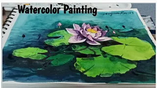 water colour painting