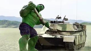 Hulk casse des tanks, des hélicos (et toutes sortes de GROS trucs) pendant 10 minutes non-stop 🌀 4K