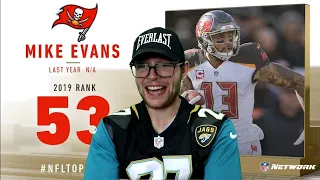 Rugby Player Reacts to MIKE EVANS (WR, Buccaneers) #53 The NFL's Top 100 Players of 2019!
