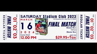 CASE HIT! 2023 Stadium Club Baseball Blaster Battle #sportscards