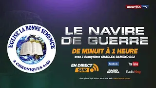 LE NAVIRE DE GUERRE THÈME QUE L'ARME DE L'ENNEMI SOIT ENTERRÉE 22/01/2024