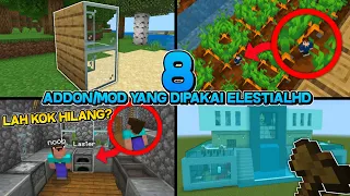 TOP 8 MOD/ADDON YANG DIPAKAI @ElestialHD UNTUK PRANK DI MINECRAFT PE!