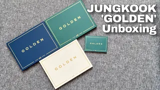 JUNGKOOK (BTS) 'GOLDEN' (Full set) Unboxing | Обзор | Распаковка | Анбоксинг