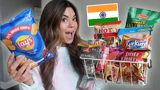 Trying Indian Snacks for the FIRST Time!!