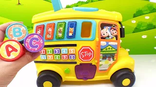 Learn Colors, Numbers, ABCs with Coco Melon Toys! - Best Learning Videos for Kids