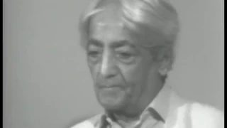 J. Krishnamurti - Brockwood Park 1977 - Public Talk 1 - Is it possible to see the limitation of...