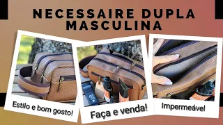 NECESSAIRE DUPLA MASCULINA