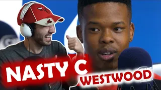 Nasty C hot freestyle on Wiggle - Westwood - The Charisma is Real - SOUTH AFRICAN RAP REACTION