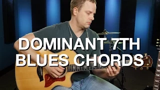 Dominant 7th Blues Chords - Blues Guitar Lesson #3