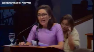 Senate backs De Lima vs planned showing of video