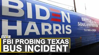 FBI investigating after Trump supporters surround Biden campaign bus in Texas