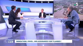 Inondations, crues... Nos assurances vont flamber ! - #cdanslair 05.04.2024