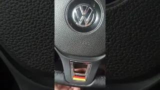 перетяжка руля до спиц на volkswagen polo