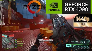 Battlefield 2042 : RTX 4090 + Ryzen 7950X | 1440p Low Settings | Conquest 64