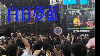 【刺猬乐队】白日梦蓝 摇滚 草莓音乐节 现场live