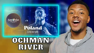 AMERICAN REACTS TO Ochman - River - Poland 🇵🇱 - Live On Tape - Eurovision 2022