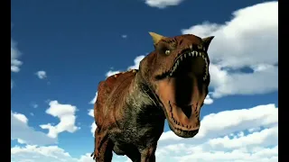 Ataque do carnotaurus ( dinossauro da Disney) animado por mim.