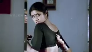 Sridevi removing her blouse and showing her mole and white bra