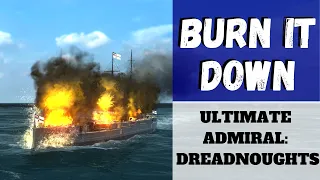 Ultimate Admiral: Dreadnoughts - Burn It Down (Alpha 11) [Light cruiser]