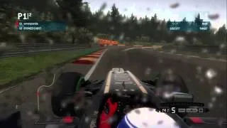 F1 2013 Time Attack All Golds Video Guide- Spa- 1:53.054