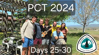 PCT 2024 Days 25-30 *Going SOLO Glenwood Campground to Tehachapi (miles 400-566)