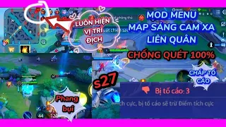 Mod Menu Liên Quân Mùa 27 Chống Quét 100%  Chấp Tố Cáo An Toàn Acc Chính