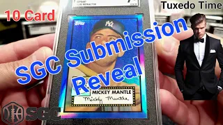 SGC Submission Reveal 10 cards, 9 days door to door #sgc #sportscards