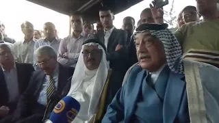 حل مشكله بين شعب الاردن 🇯🇴 والعراق 🇮🇶 الشيخ «عدنان ال خوام» شيخ عشائر بني زريج🚩2014