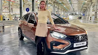 НОВАЯ ЛАДА ВЕСТА. КРУТЕЙШИЙ САЛОН, похожий кузов. Lada Vesta NG 2022