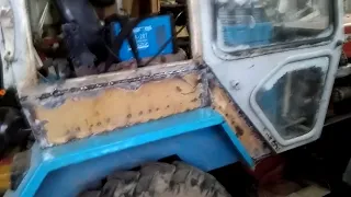 Кабина ЮМЗ на самодельный трактор Homemade tractor