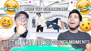 "TXT, what are you doing" moments | NSD REACTION