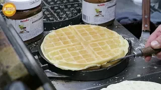 Seoul │ Waffle with Ice Cream │ Korean Street Food