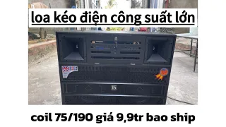 Loa kéo điện 4 tấc đôi công suất lớn giá 9,9 triệu bao ship tận nhà