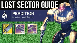 1280 Perdition: Easy Solo Master Lost Sector Guide (Hunter, Titan, Warlock) / Destiny 2