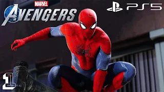 Marvel Avengers PS5 Человек-Паук c Великой Силы