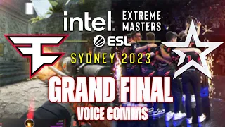 IEM Sydney '23 Grand Final Voice Comms! FaZe v Complexity