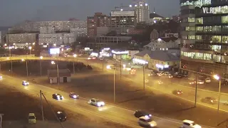 VL.ru - Момент массовой аварии с маршруткой на фуникулере