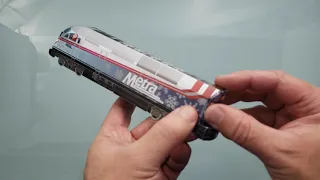 Metra Model Train