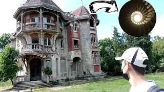 ( urbex ) j'explore le manoir colimaçon, j'ai eu la peur de ma vie