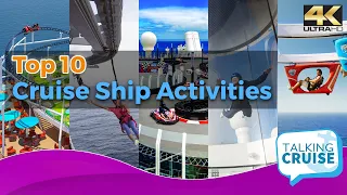 Top 10 Countdown - "Best of the Best" Cruise Ship Activities (2020 Edition)