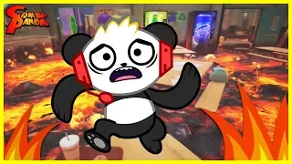 Let's Play Hot Lava THE FLOOR IS LAVA with Combo Panda