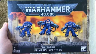 Warhammer 40k Space Marines Primaris Inceptors