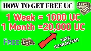 How To Get Free 1000 Uc In Pubg | How To Get Free Uc