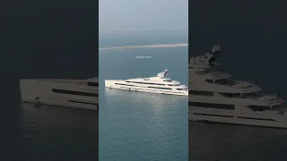 HH Suroor Bin Mohammed ‘s $250MIL Mega Yacht “Mar” in Duabi #dubai #yacht #superyacht #megayacht