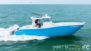 Insetta Boatworks 35IFC | Hydrofoil-Assisted Catamaran (2024 Promo)